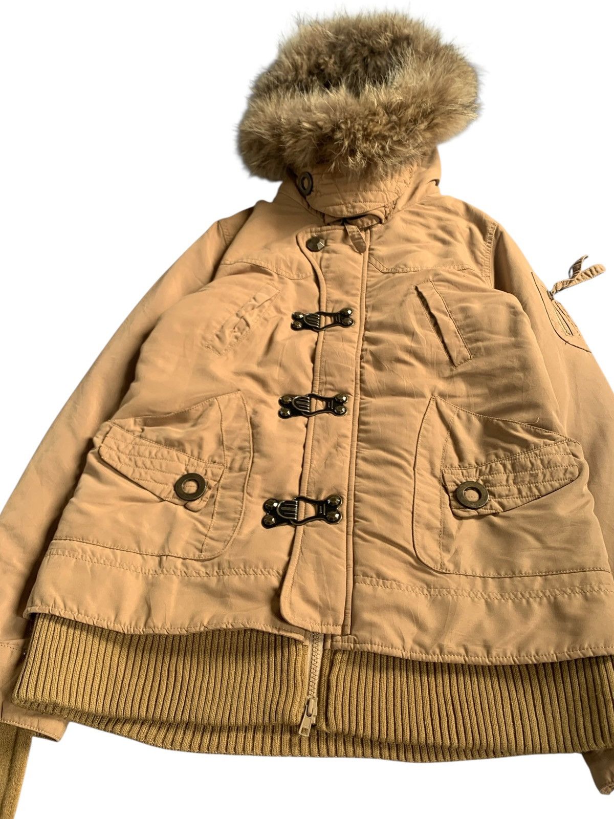 SLY Japanesebrand SLY y2k fur jacket jacket 🇯🇵 Size US M / EU 48-50 / 2 - 4 Thumbnail