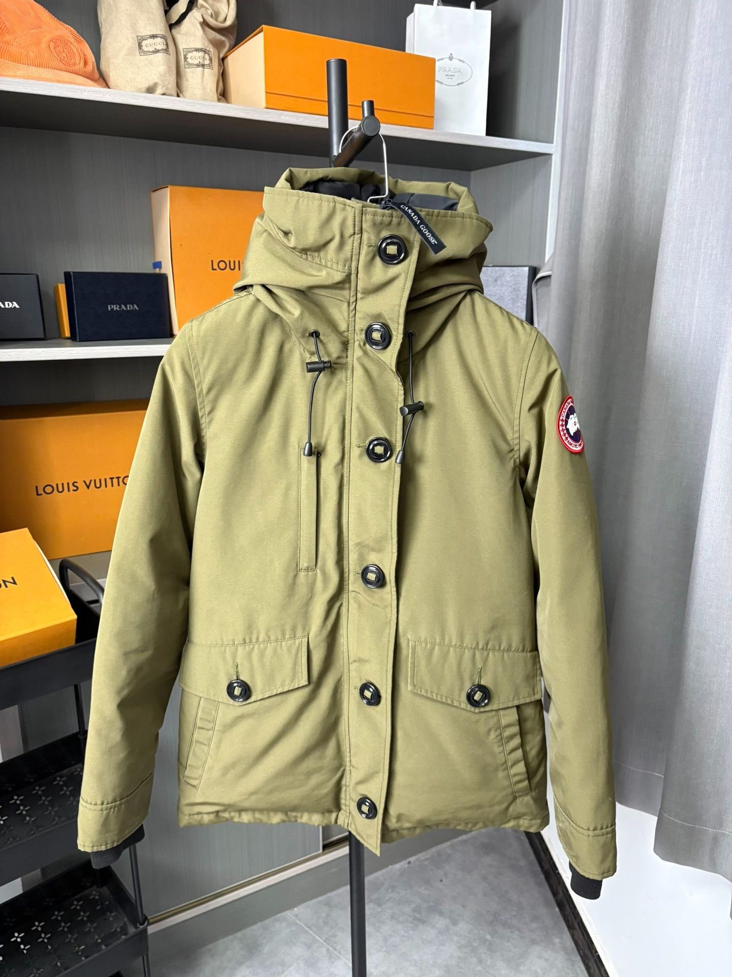 Canada Goose Canada Goose Down Green Heavy Coat S Men Size US S / EU 44-46 / 1 - 1 Thumbnail