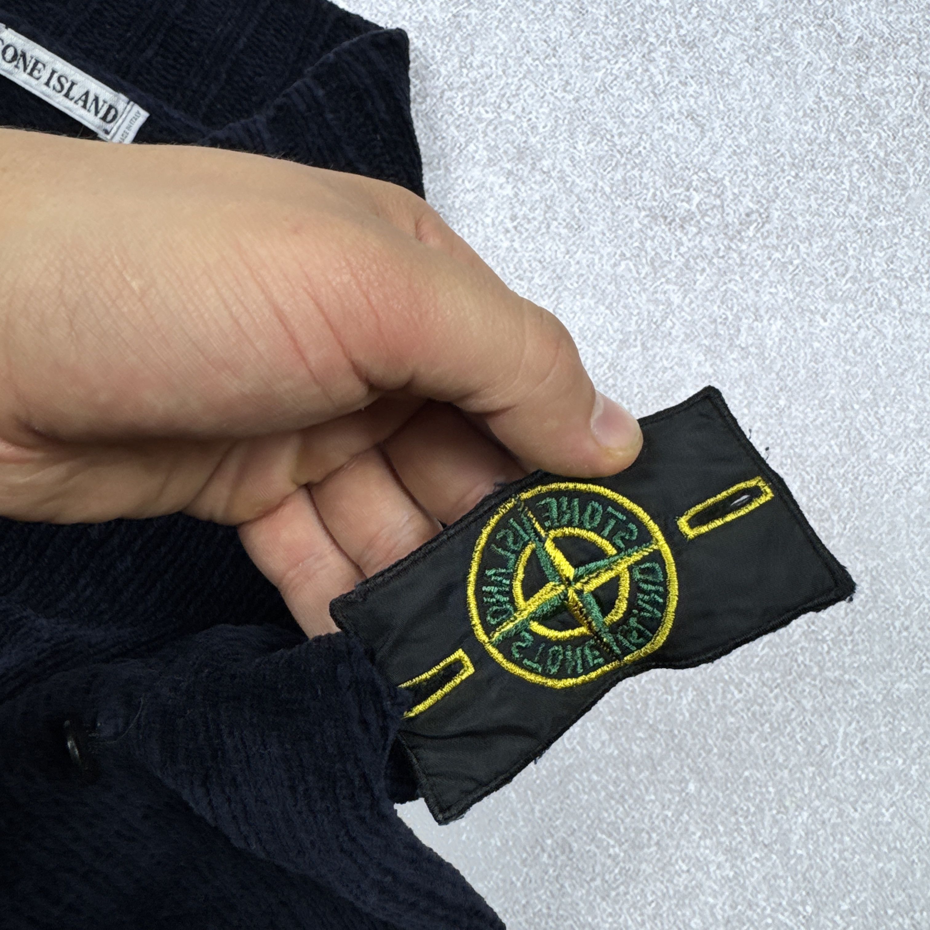 Stone Island RARE Vintage Stone Island 90s Knit Oversize Sweater Size XL Size US XL / EU 56 / 4 - 11 Thumbnail