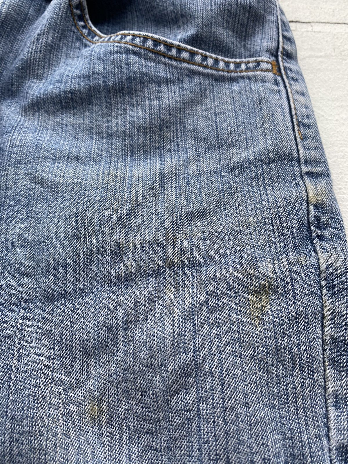 Levi's × Vintage 90s Levis Flare Bell Bottom 27 Dirty Distressed Womens Jeans Size 27" / US 4 / IT 40 - 18 Thumbnail