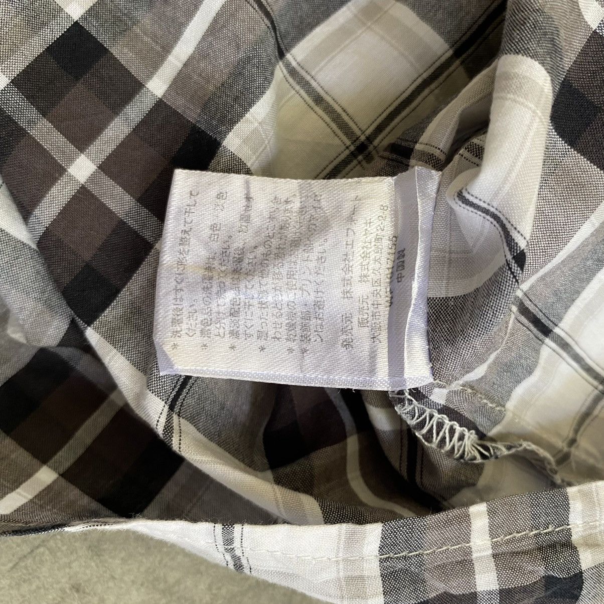 Hysteric Glamour 2000s R.N.Y Skull Checkered Shirt Size US L / EU 52-54 / 3 - 7 Thumbnail
