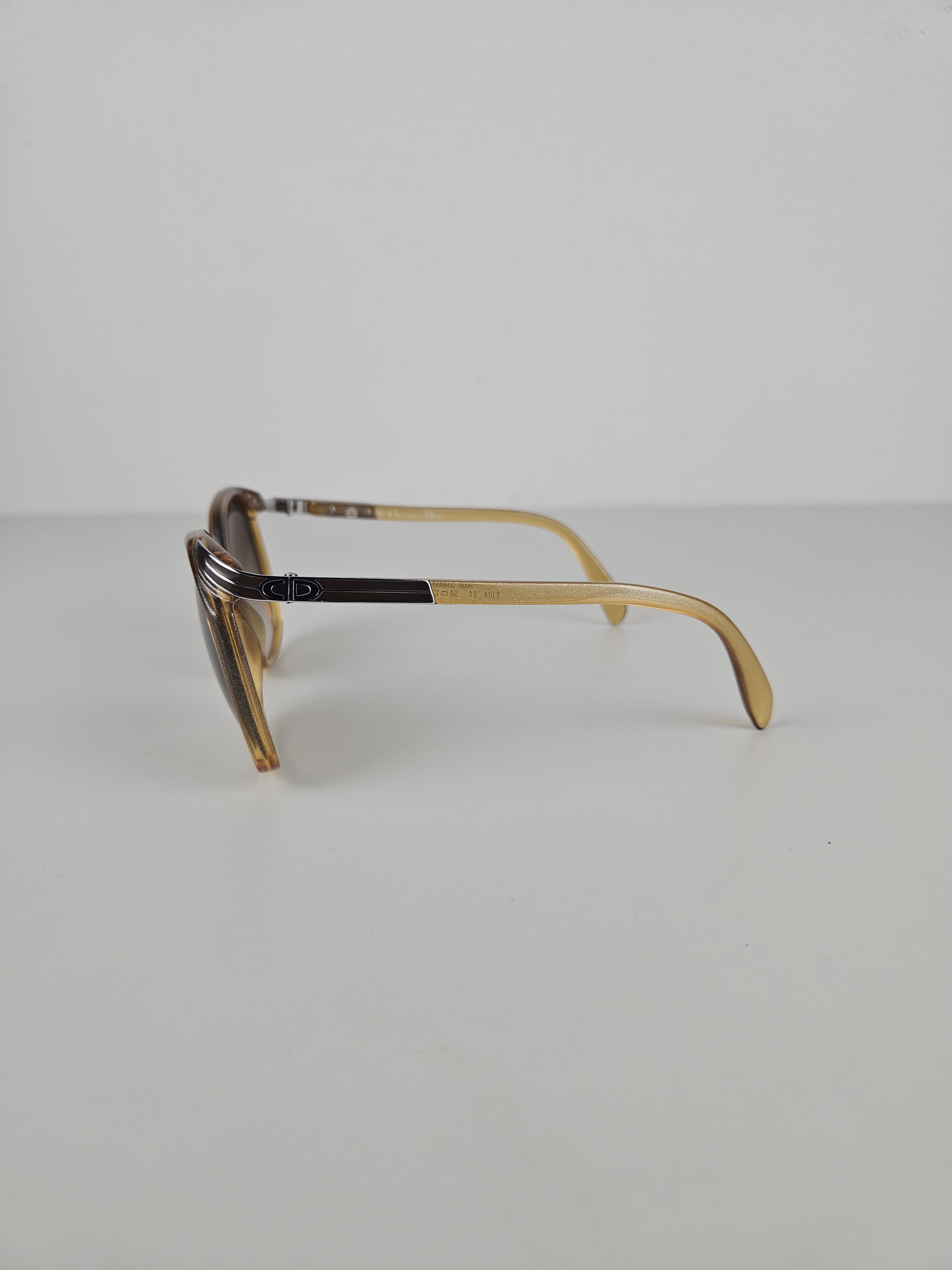 Dior Vintage 80s Dior 2104 31 oversized sunglasses Size ONE SIZE - 2 Thumbnail