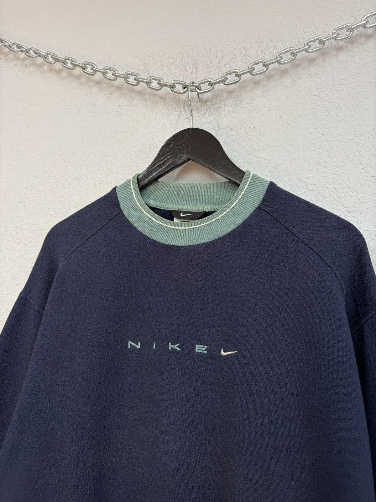 Nike Vintage Nike Sweatshirt 90s–Y2K Swoosh Crewneck Archive Size US M / EU 48-50 / 2 - 8 Thumbnail