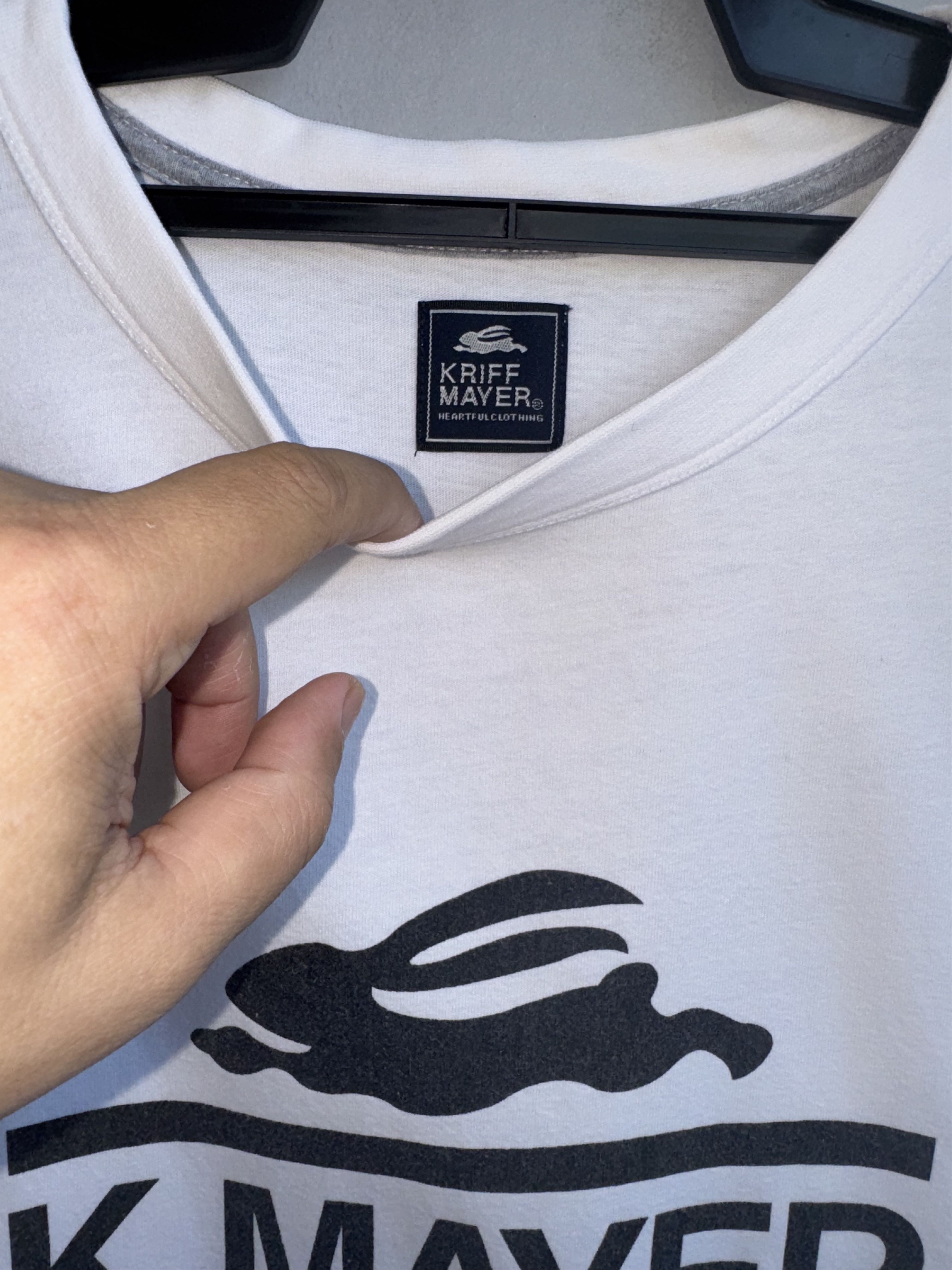 Japanese Brand Kriff Mayer Spell Out Shirt Size US M / EU 48-50 / 2 - 2 Thumbnail