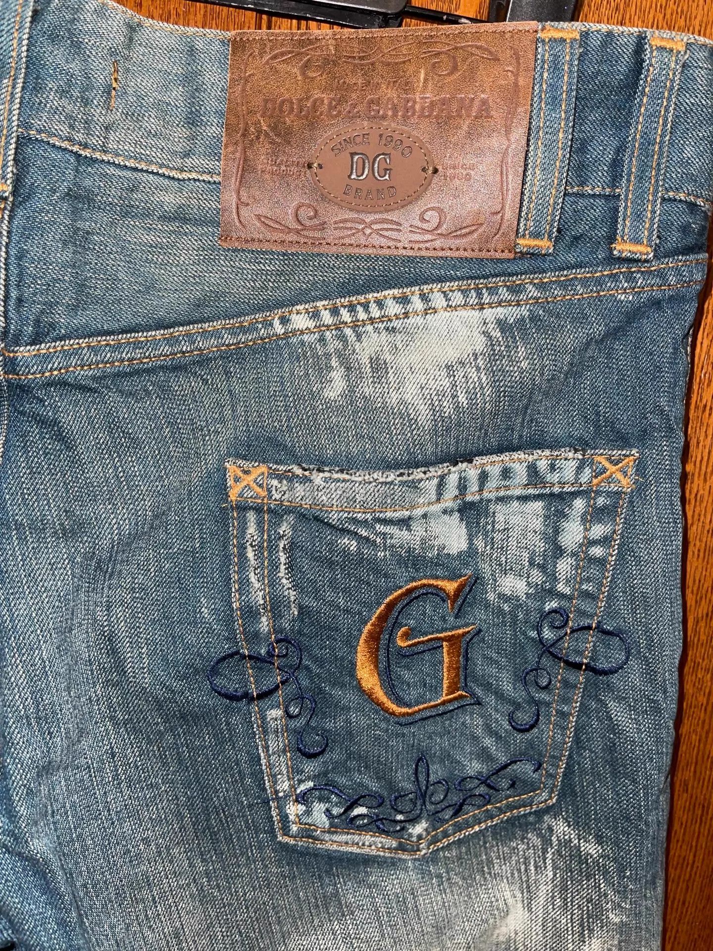 Dolce & Gabbana Dolce&Gabbana men's straight jeans 48 IT white wash Size US 32 / EU 48 - 5 Thumbnail