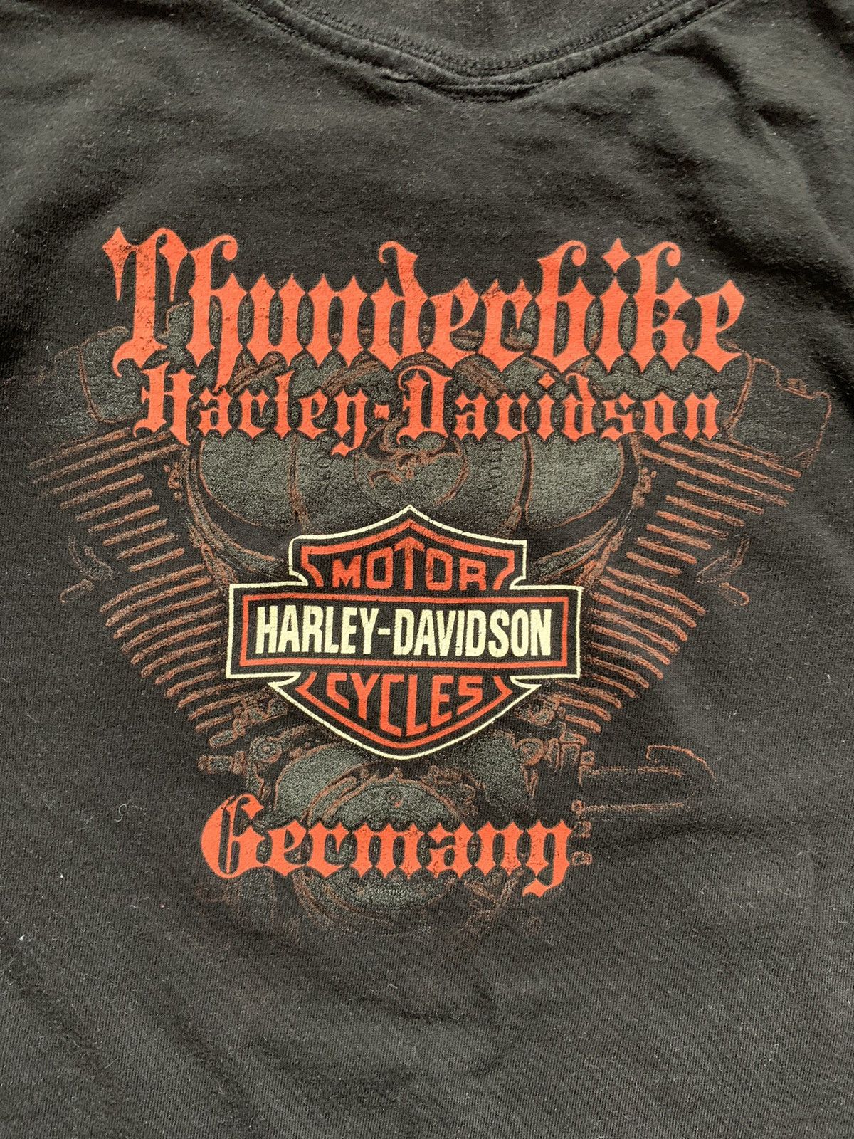 Harley Davidson × Vintage Vintage Harley Davidson Tee Germany 2012 Y2K T-shirt Moto Size US M / EU 48-50 / 2 - 4 Thumbnail