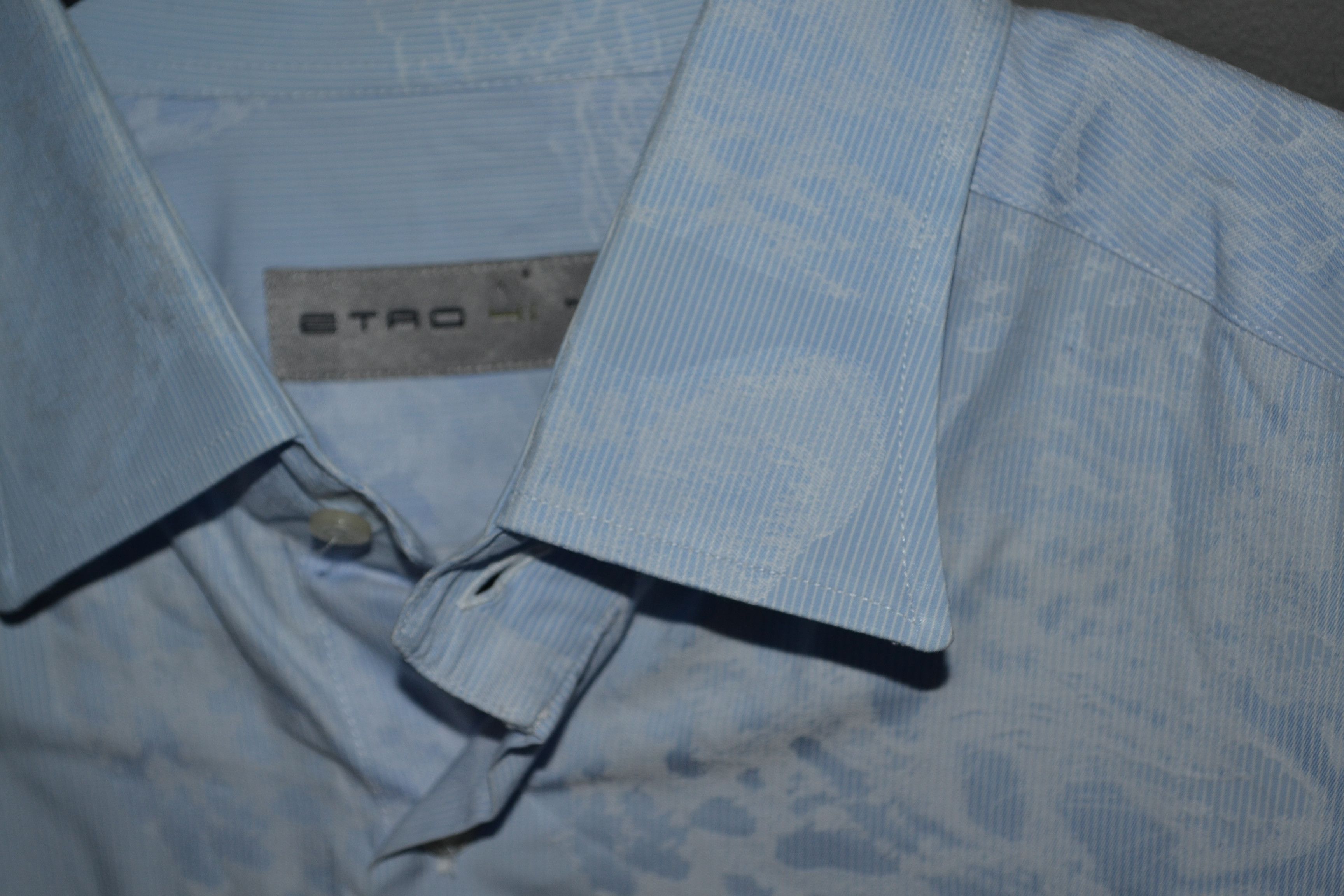 Etro Etro 41 size M-L Jacqurd Leopart or Cheetah Shirt Size US M / EU 48-50 / 2 - 11 Thumbnail