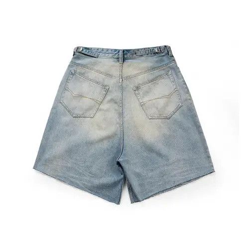 Japanese Brand Kahara x Hatsu Street washed hip hop skateboard denim shorts Size US 34 / EU 50 - 5 Thumbnail
