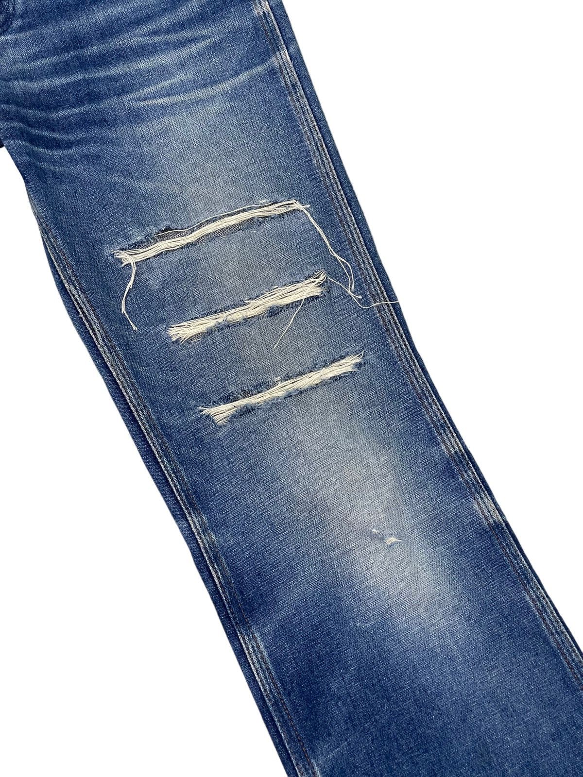 Wrangler Flare Jeans Vtg Wrangler USA Distress Boot Cut 7🟦5 Size US 28 / EU 44 - 7 Thumbnail