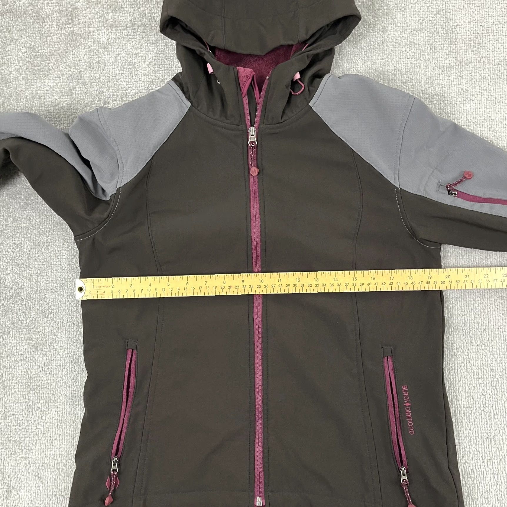 Black Diamond Black Diamond Double Diamond Jacket Womens Medium Hooded Softshell Skiing Coat Size M / US 6-8 / IT 42-44 - 5 Thumbnail