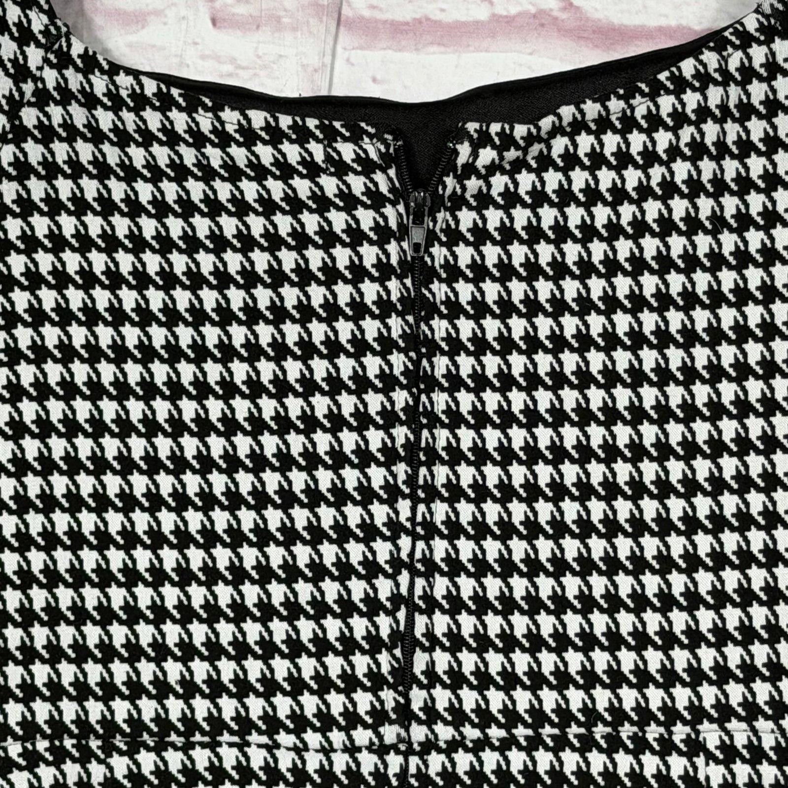 Other Mi Ami Houndstooth Long Sleeve Dress XL Size XL / US 12-14 / IT 48-50 - 8 Thumbnail
