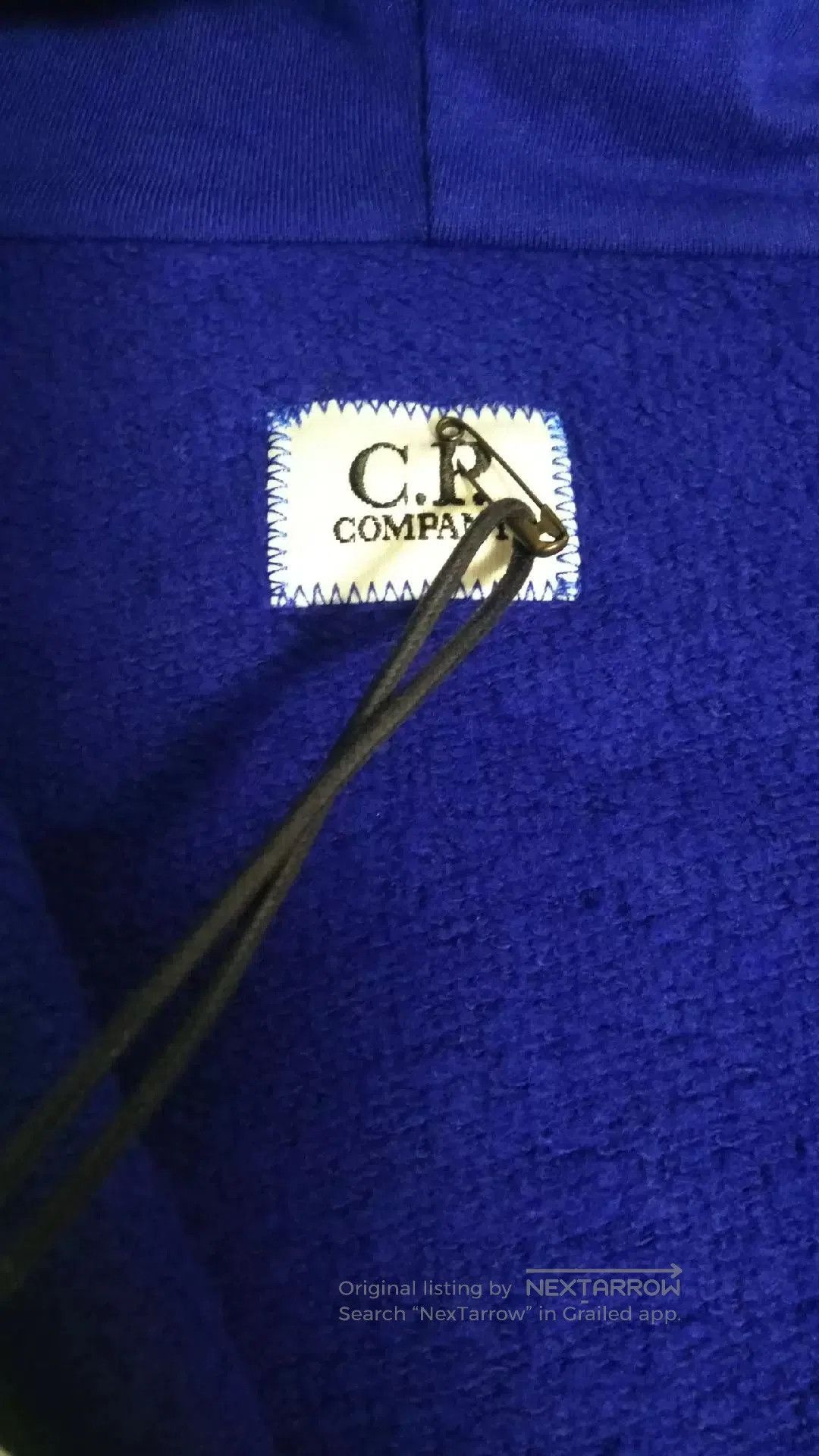 C.P. Company C.P. Company M Cotton Blue Hoodie. Size US M / EU 48-50 / 2 - 4 Thumbnail