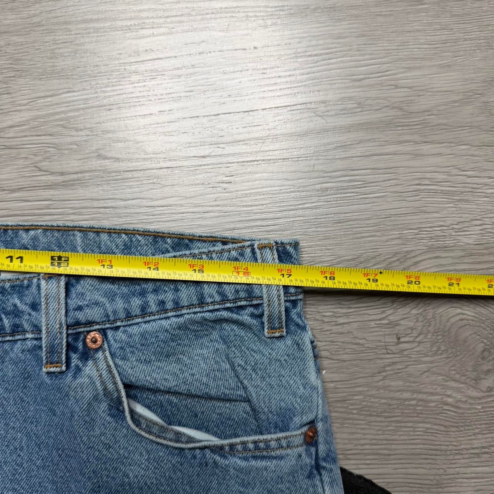 Levi's Vintage 90’s Levi’s 550 Relaxed Fit Tapered Leg Jeans 36x28 Size US 36 / EU 52 - 4 Thumbnail