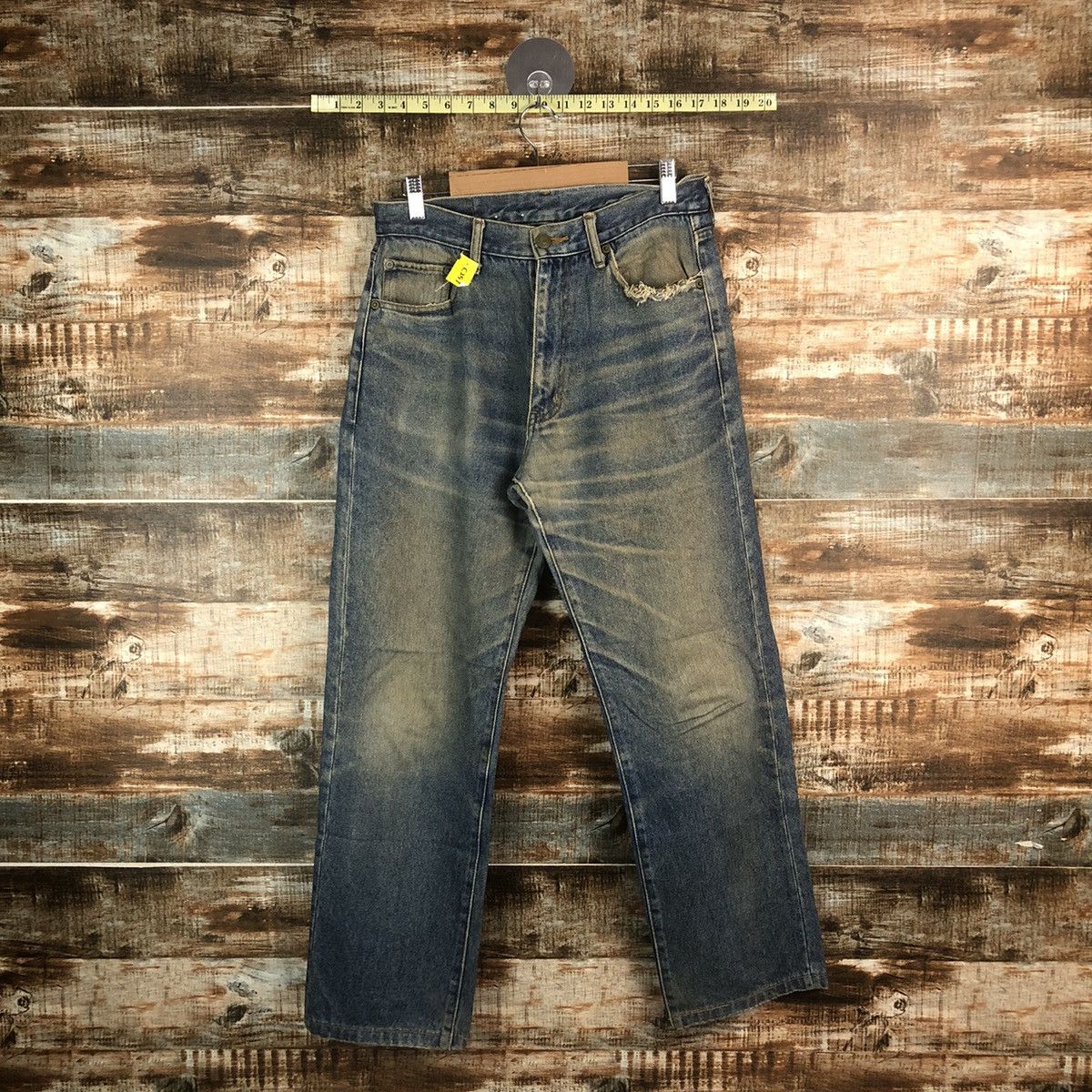 Japanese Brand DL Japanese Brand Blue Denim Pants #C257 Size US 30 / EU 46 - 1 Thumbnail