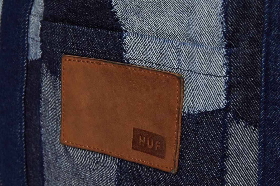 Huf Huf patchwork denim tote bag Size ONE SIZE - 3 Thumbnail