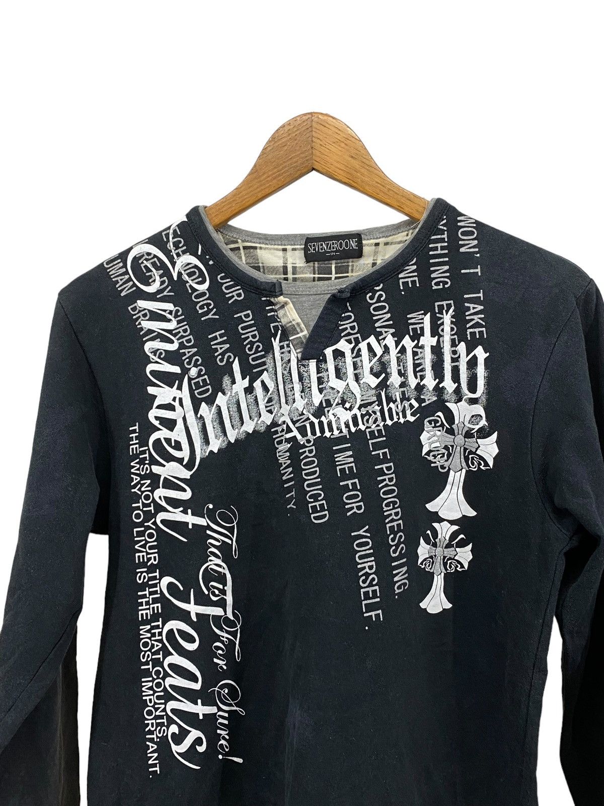 Hysteric Glamour × Japanese Brand Sevenzeroone Japan Intelligence Cross Religion Eminent Feats Size US S / EU 44-46 / 1 - 3 Thumbnail