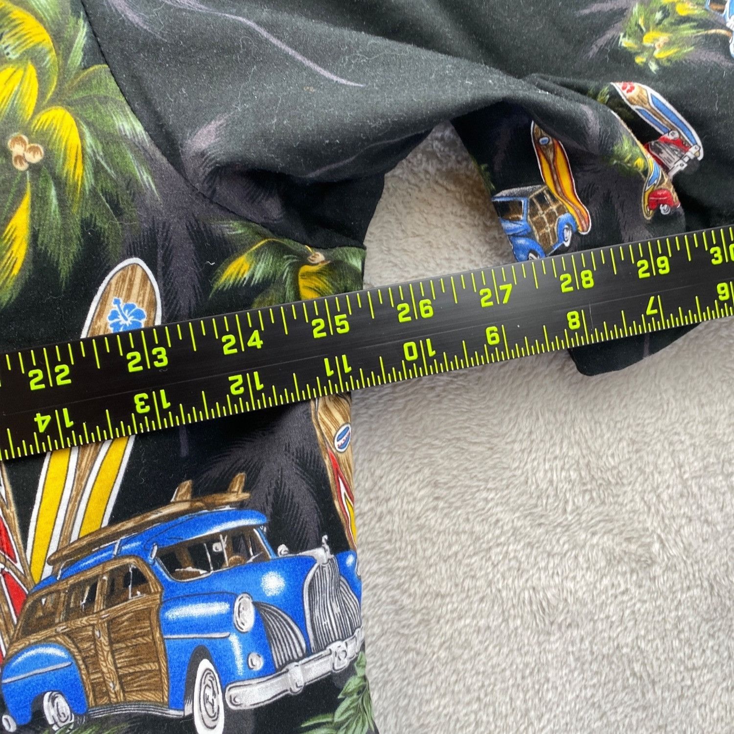 Pacific Legend Pacific Legend Men's Woodie Surfboard Hawaiian Shirt XXL Size US XXL / EU 58 / 5 - 3 Thumbnail