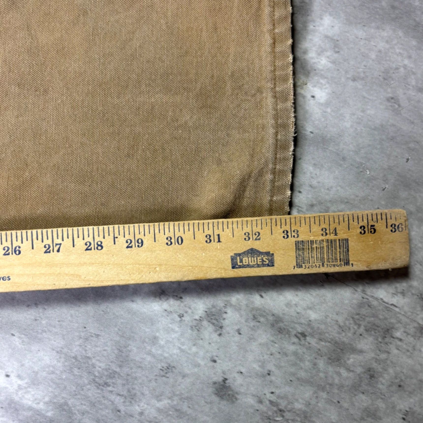 Carhartt VINTAGE Carhartt Mens Tan Canvas Carpenter Work Pants Double Knee Distressed Size 32x33 Mens Size US 32 / EU 48 - 5 Thumbnail