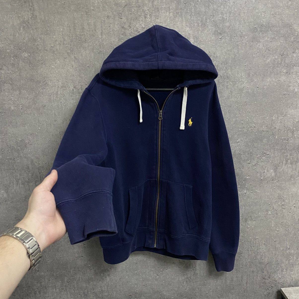 Polo Ralph Lauren Vintage Polo Ralph Lauren Zip Hoodie Size US M / EU 48-50 / 2 - 2 Thumbnail