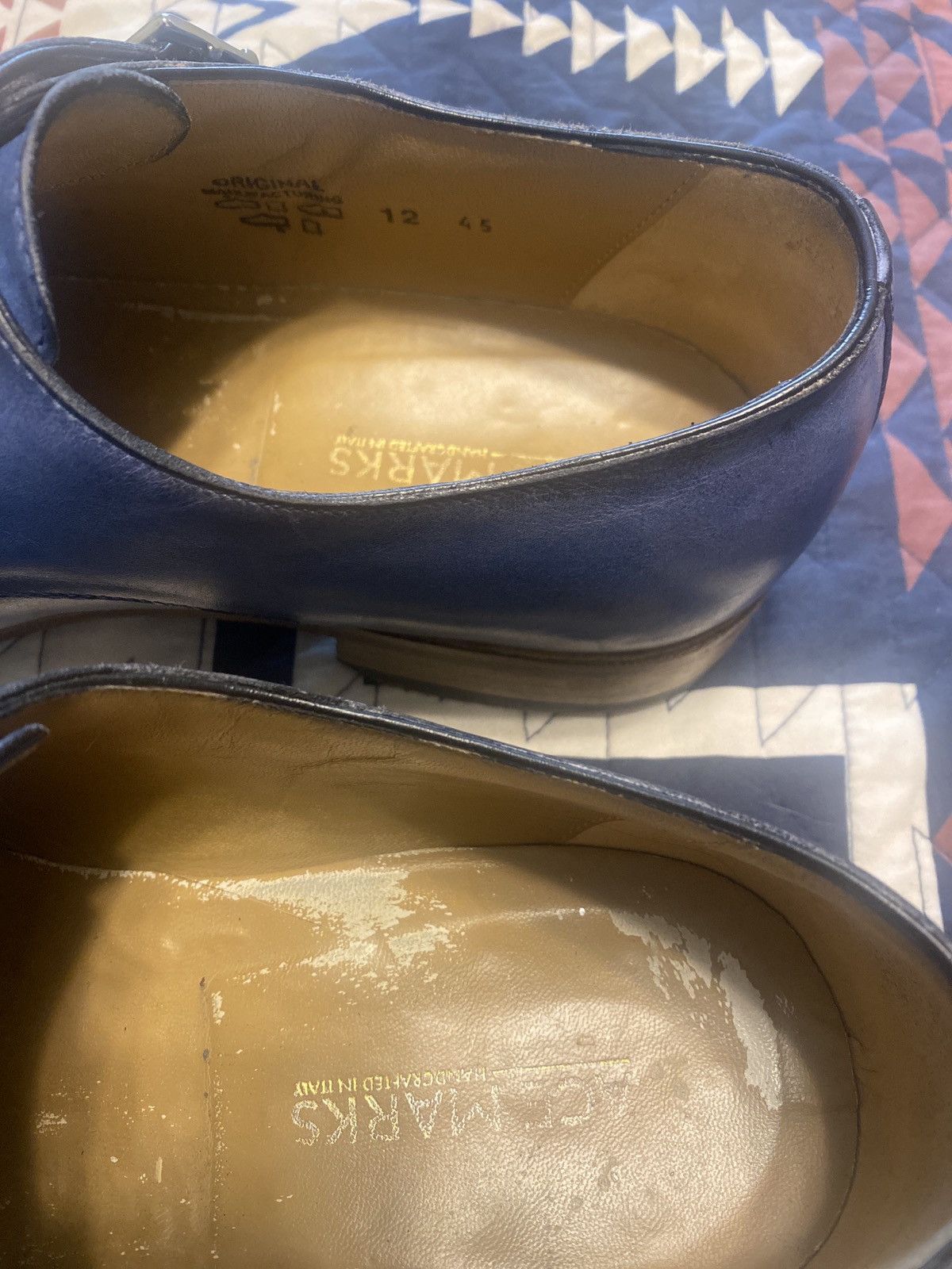 Other Ace Mark Monk Strap Shoes Size US 12 / EU 45 - 5 Thumbnail