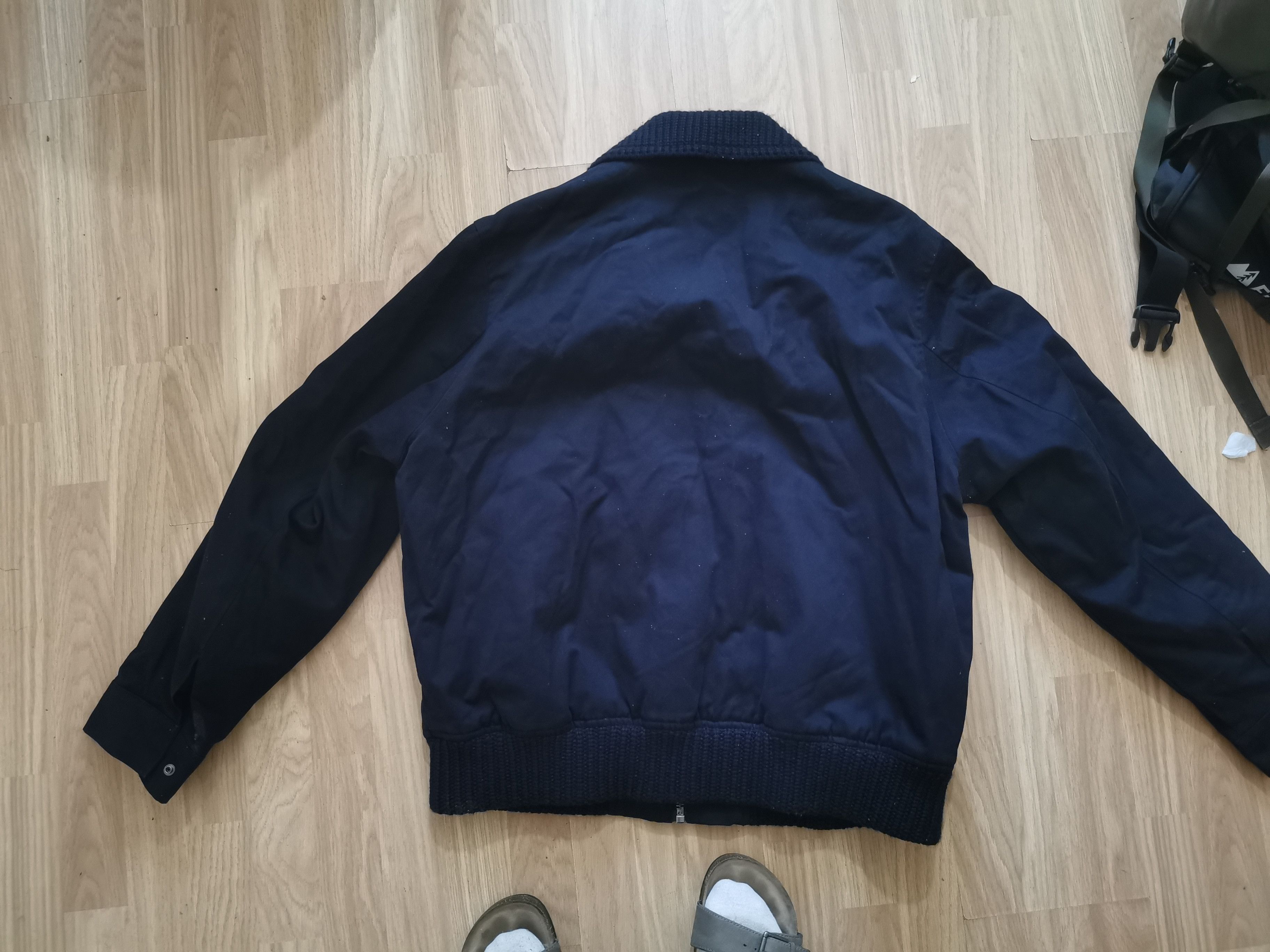 Zara Zara navy blue toggle jacket Size US XL / EU 56 / 4 - 7 Thumbnail