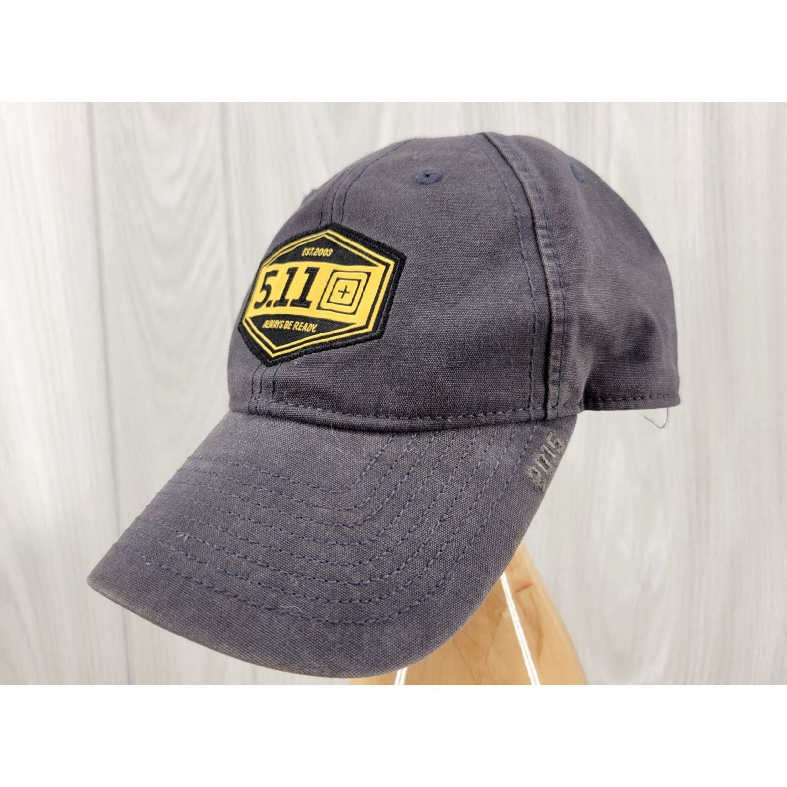 Vintage 5.11 Tactical Always Be Ready Hat Cap Mens One Size Gray Distressed Baseball Cap Size ONE SIZE - 3 Thumbnail