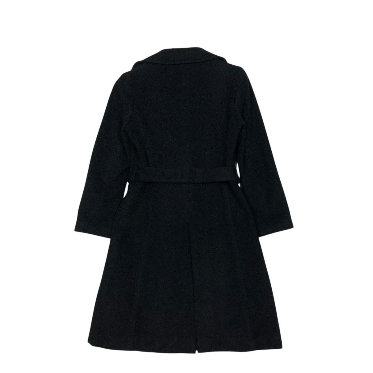 🔥RICH BLACK VINTAGE LONG WOOL JACKET INED YOHJI YAMAMOTO