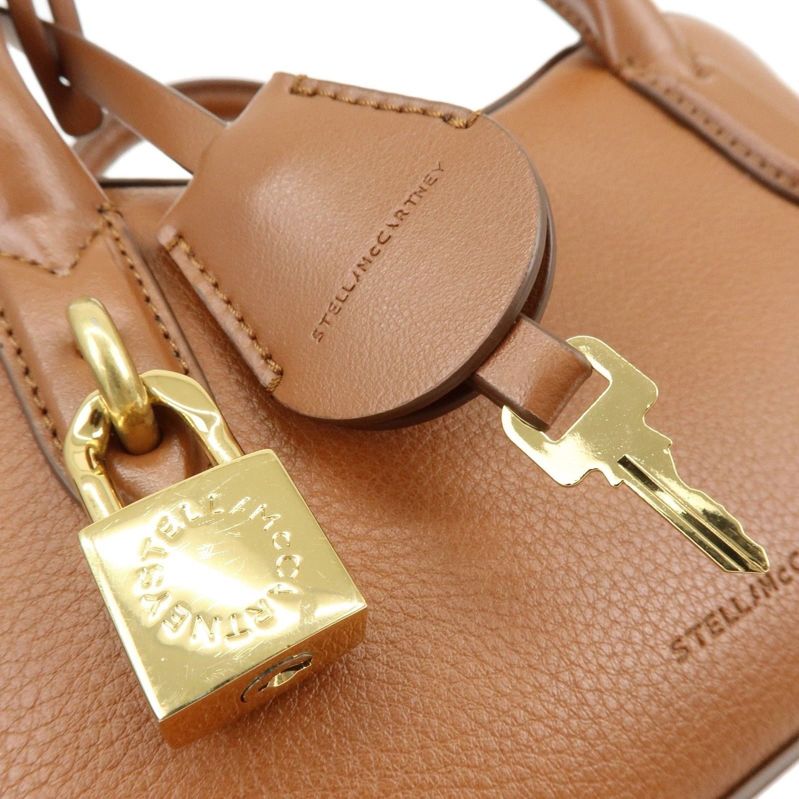 Stella McCartney Stella McCartney Ryder Faux Leather Handbag Beige Size ONE SIZE - 4 Thumbnail