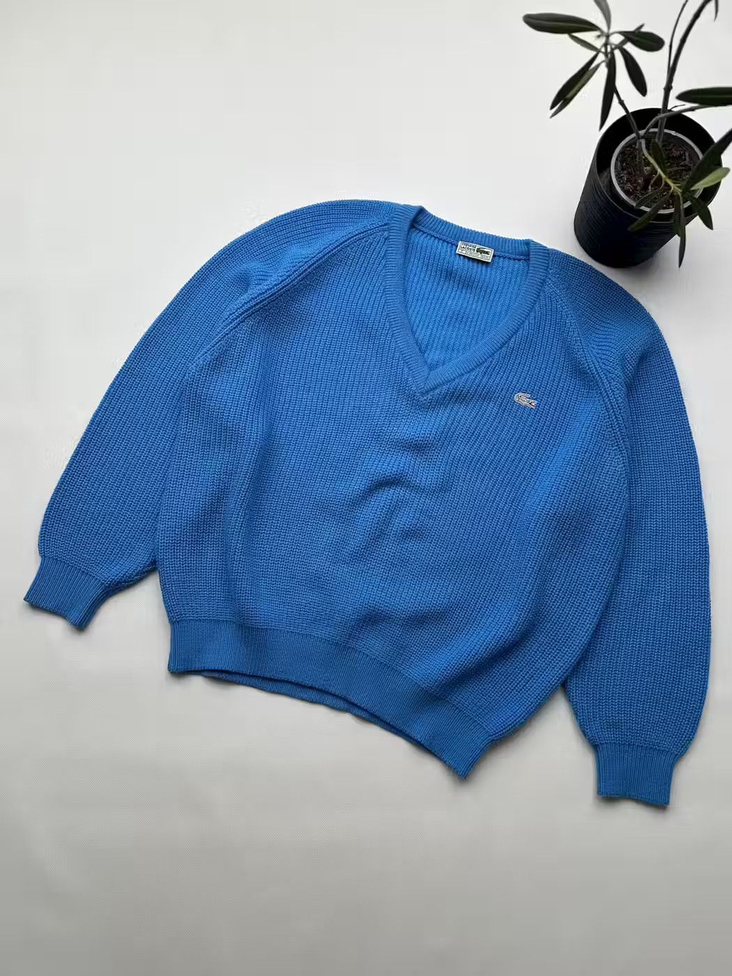Lacoste Lacoste Chemise Vintage Wool Knit Sweater (560) Size US XL / EU 56 / 4 - 1 Thumbnail