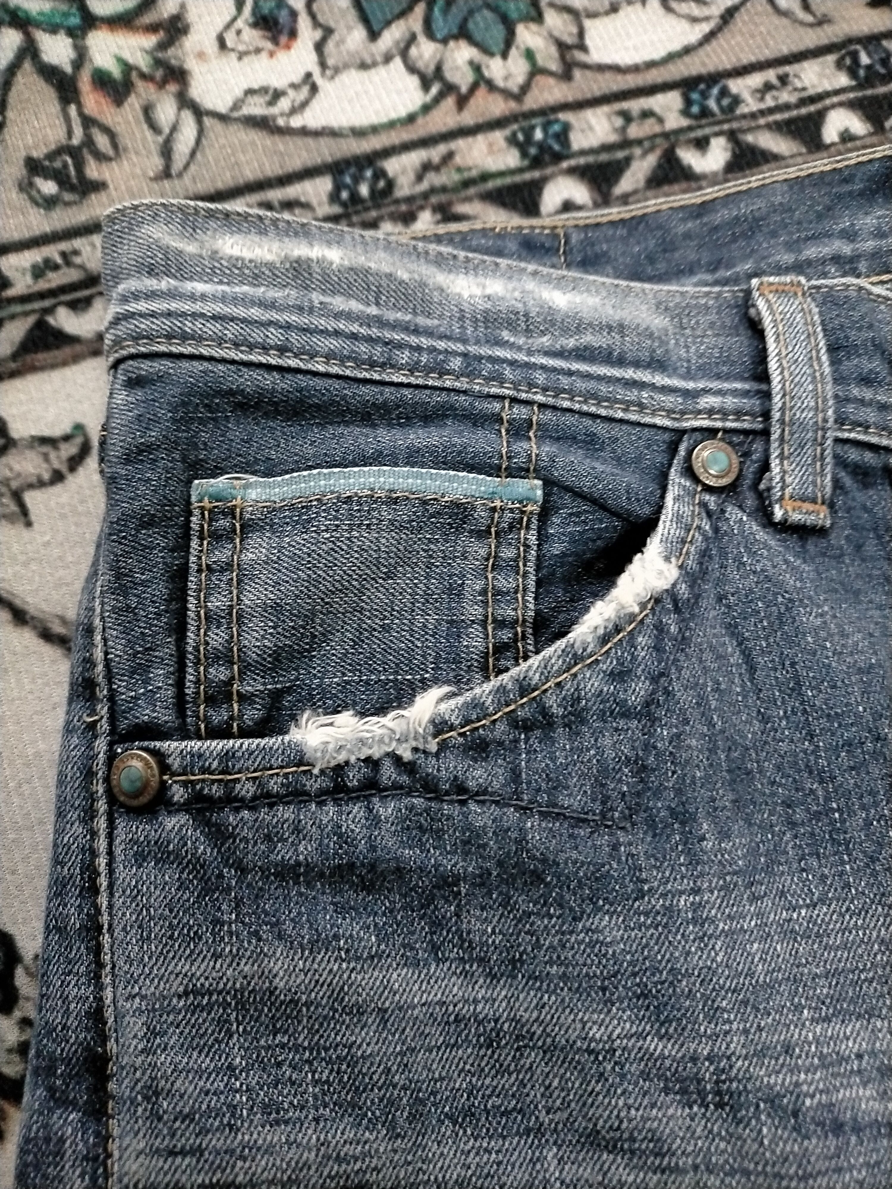 Levi's 🔥Flare 🔥Vtg Levis Mudwash Distressed Flare Jeans Size US 31 - 5 Thumbnail