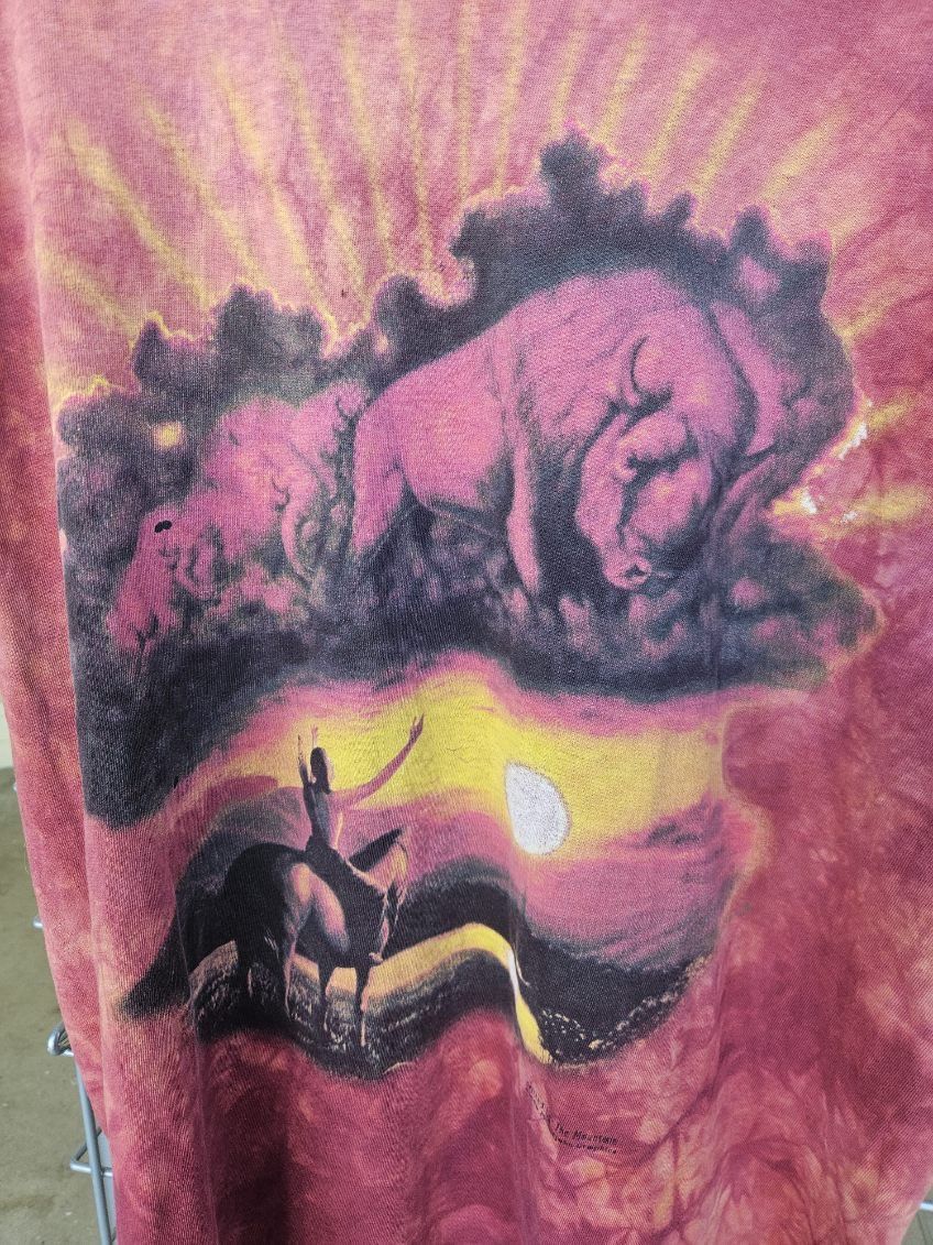 The Mountain The Mountain Buffalo Sunset Tennese River Gold Tee Size US L / EU 52-54 / 3 - 2 Thumbnail
