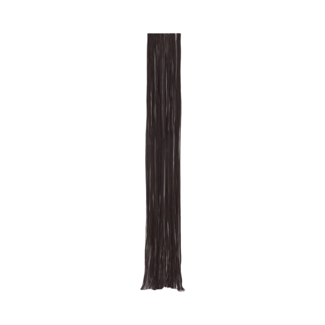 Saint Laurent Paris o1la1rc1a1025 Size: OS / Pleated Scarf in Silk Muslin Black Size ONE SIZE - 1 Preview