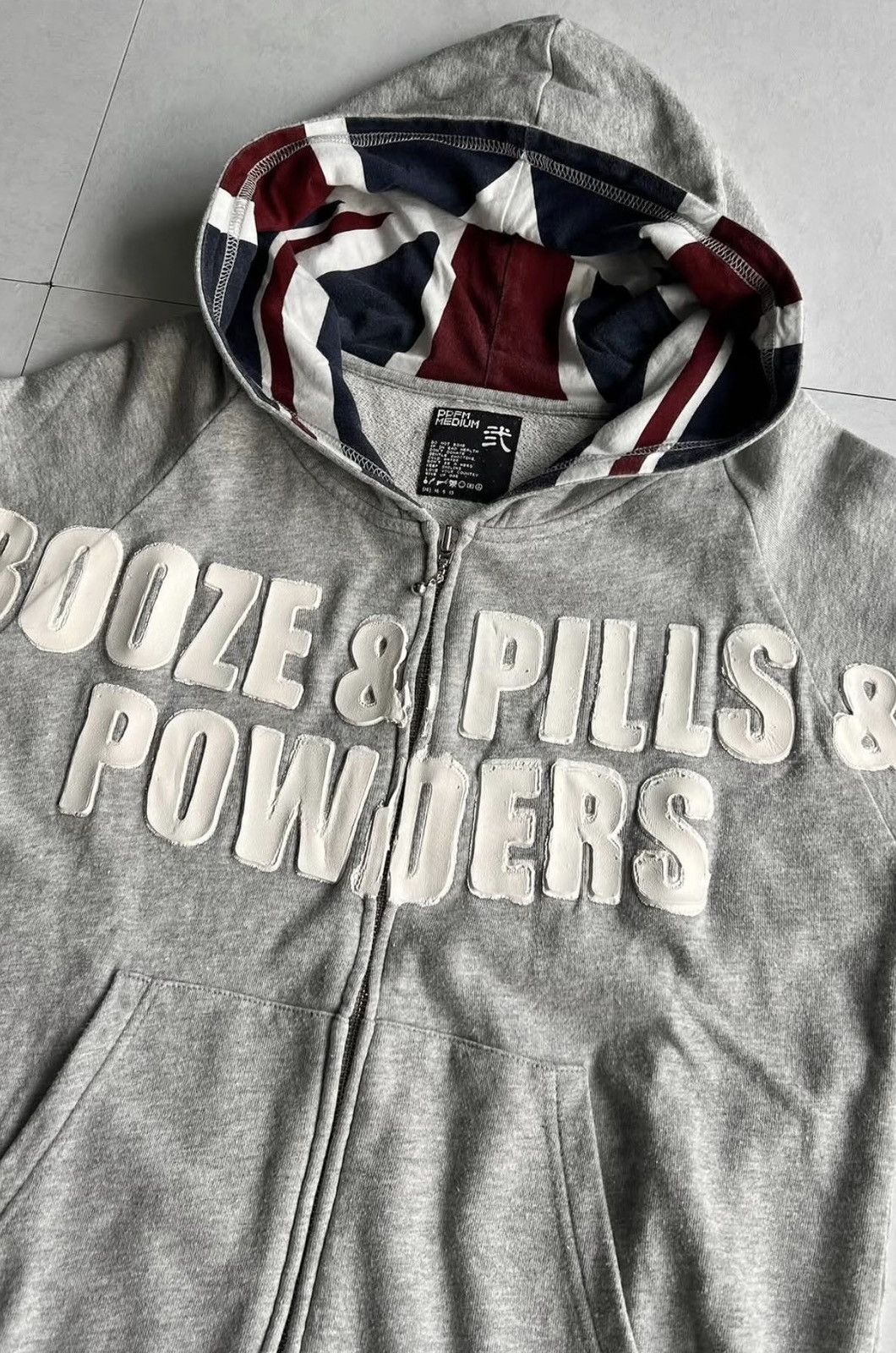 PPFM "PPFM" 3D Graphic Zip Hoodie Size US M / EU 48-50 / 2 - 4 Thumbnail