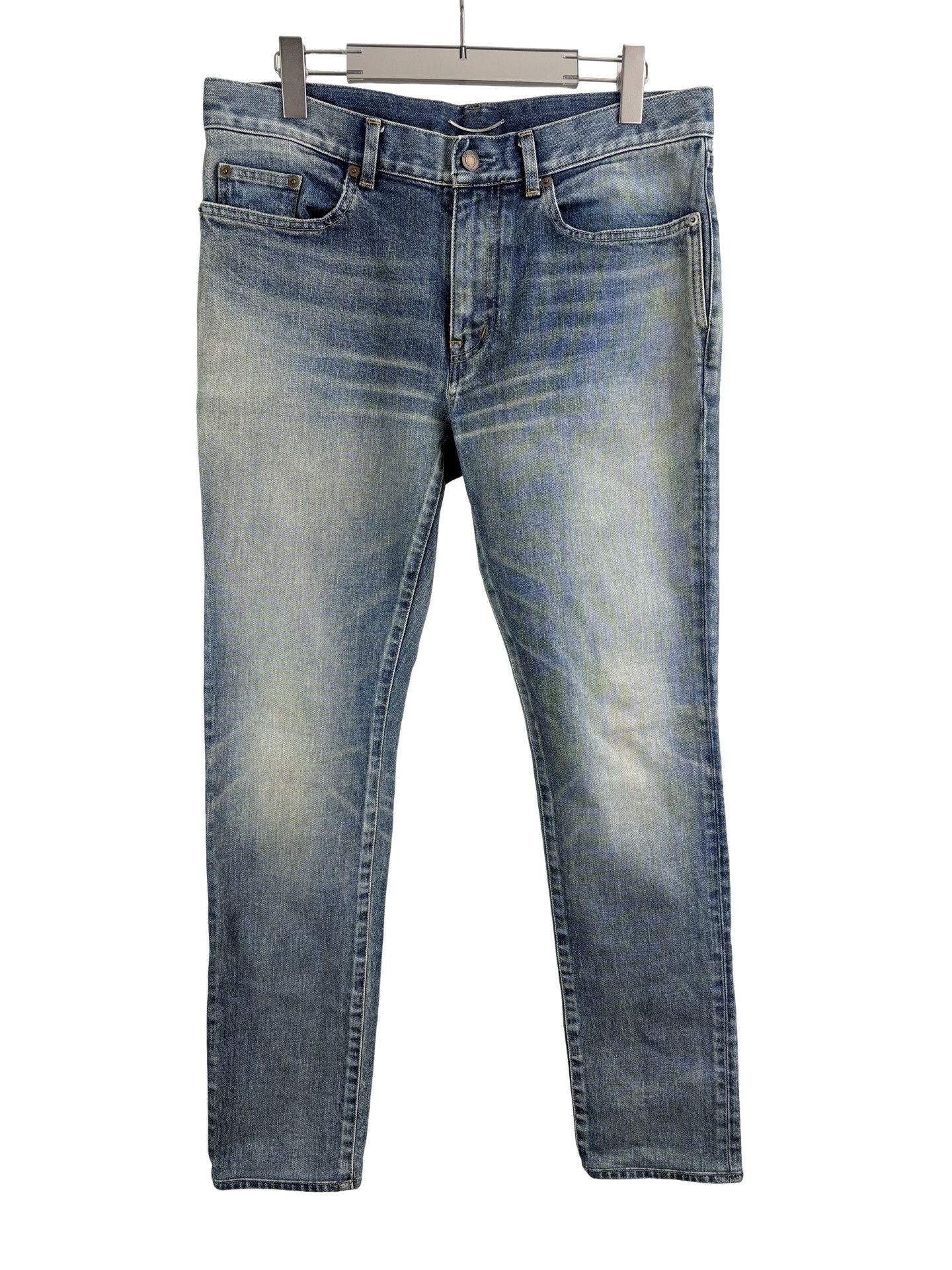 Saint Laurent Paris Saint Laurent Washed Denim Jeans 33 Size US 33 - 1 Thumbnail
