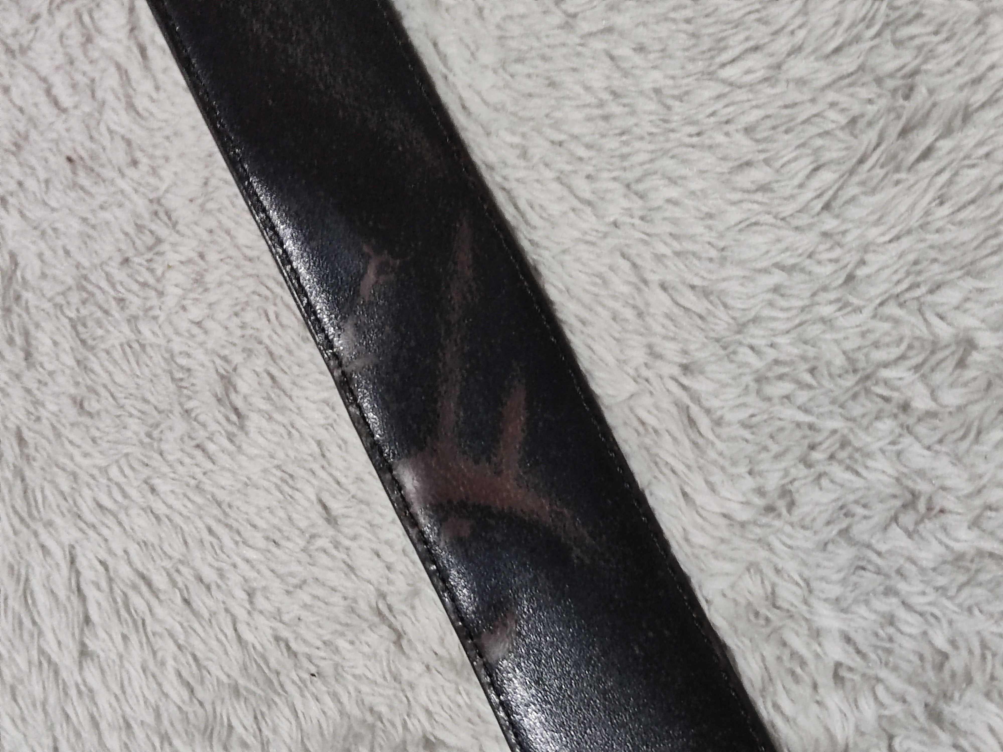 Pierre Balmain Pierre Balmain Leather Belt- Wool/Slik Button Up Gray Shirt Size 46 - 24 Thumbnail