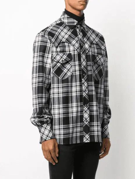 Dolce & Gabbana o1y0125 Checked Shirt in Multicolor Size US M / EU 48-50 / 2 - 2 Thumbnail