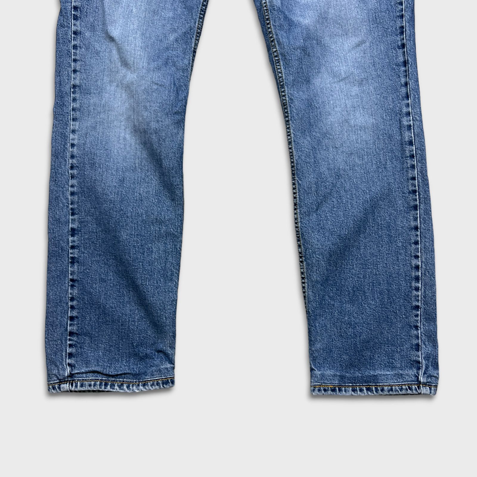 Levi's × Vintage Levi's 511 Jeans 36x30 Slim Fit Faded American Denim Pants Size US 36 / EU 52 - 3 Thumbnail