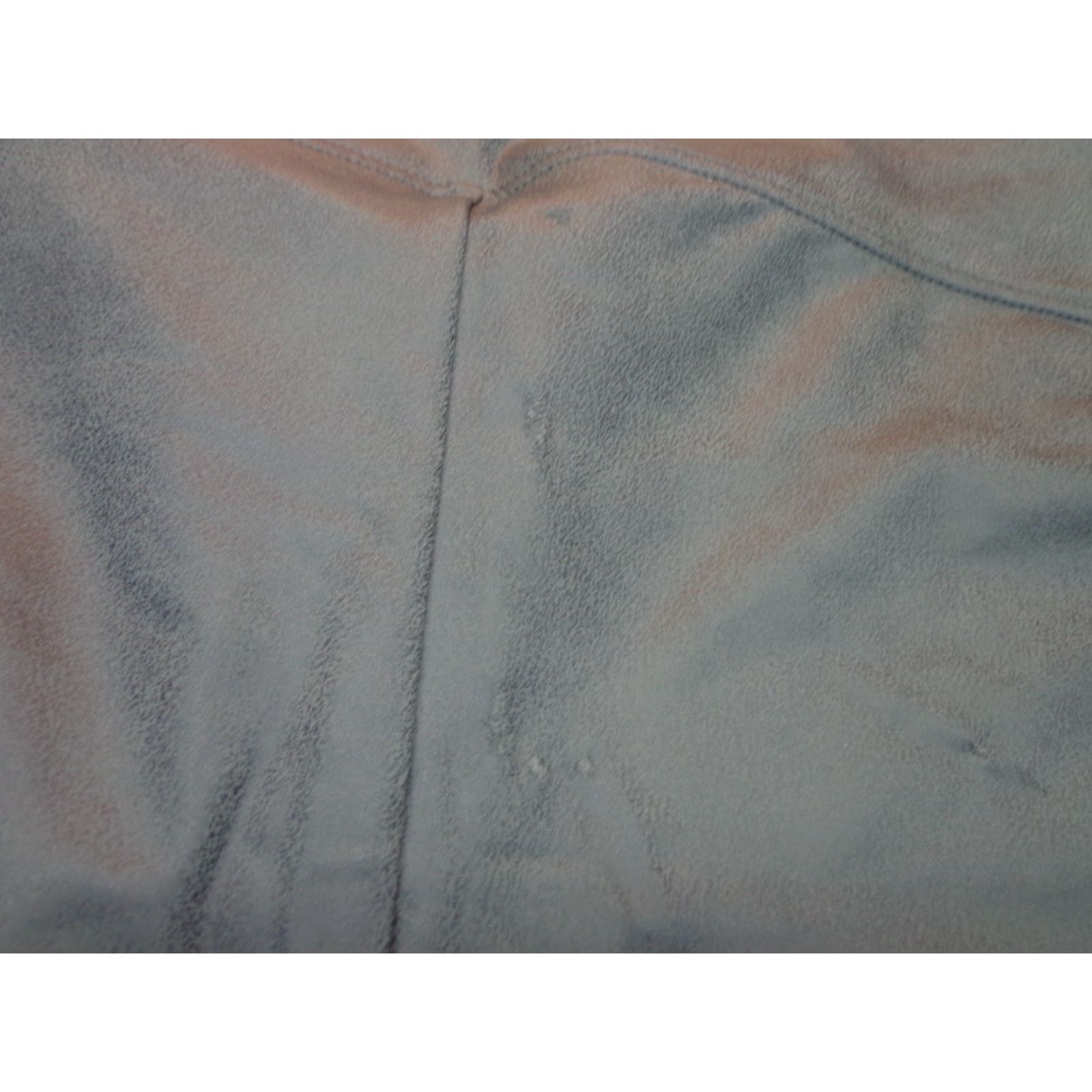 Vintage SEVEN7 FAUX LEATHER LEGGINGS GUNMETAL GRAY 2XL NEW DEFECTS WOMEN Leggings Size 40" / US 18 - 5 Thumbnail