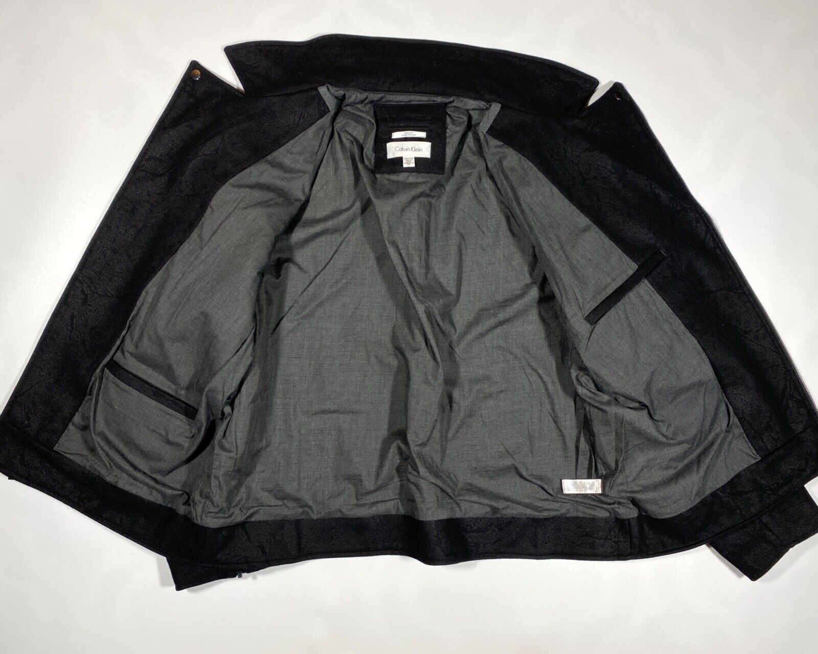 Calvin Klein calvin klein wool jacket pattern moto style Size US XXL / EU 58 / 5 - 4 Thumbnail