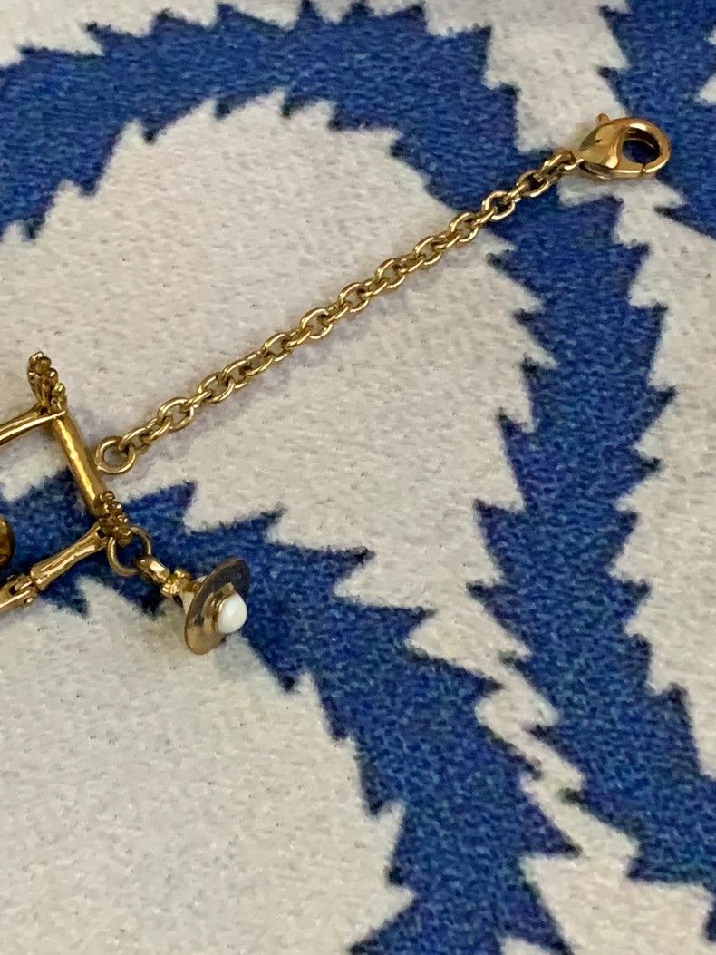 Vivienne Westwood Vivienne Westwood Mid-golden age skeleton bracelet Size ONE SIZE - 4 Thumbnail