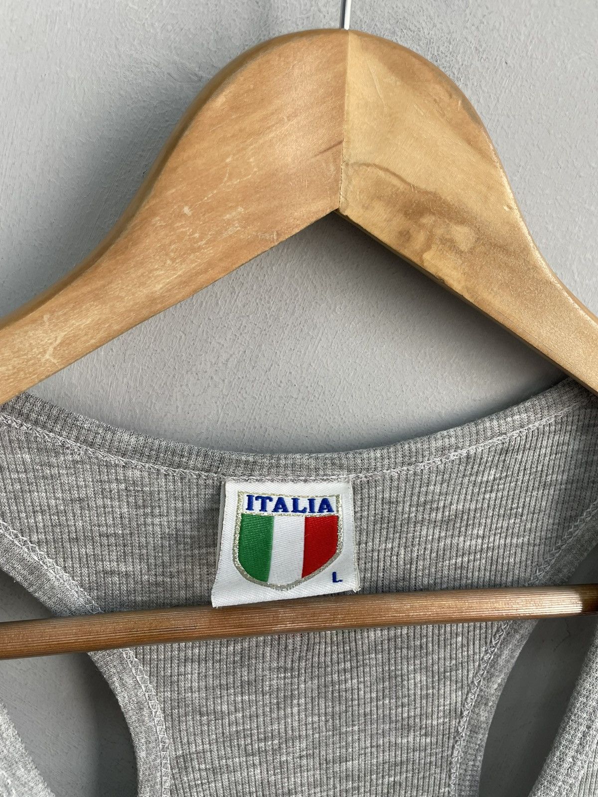 Vintage Rare vintage ITALIA soccer t shirt tank top y2k Size US L / EU 52-54 / 3 - 5 Thumbnail