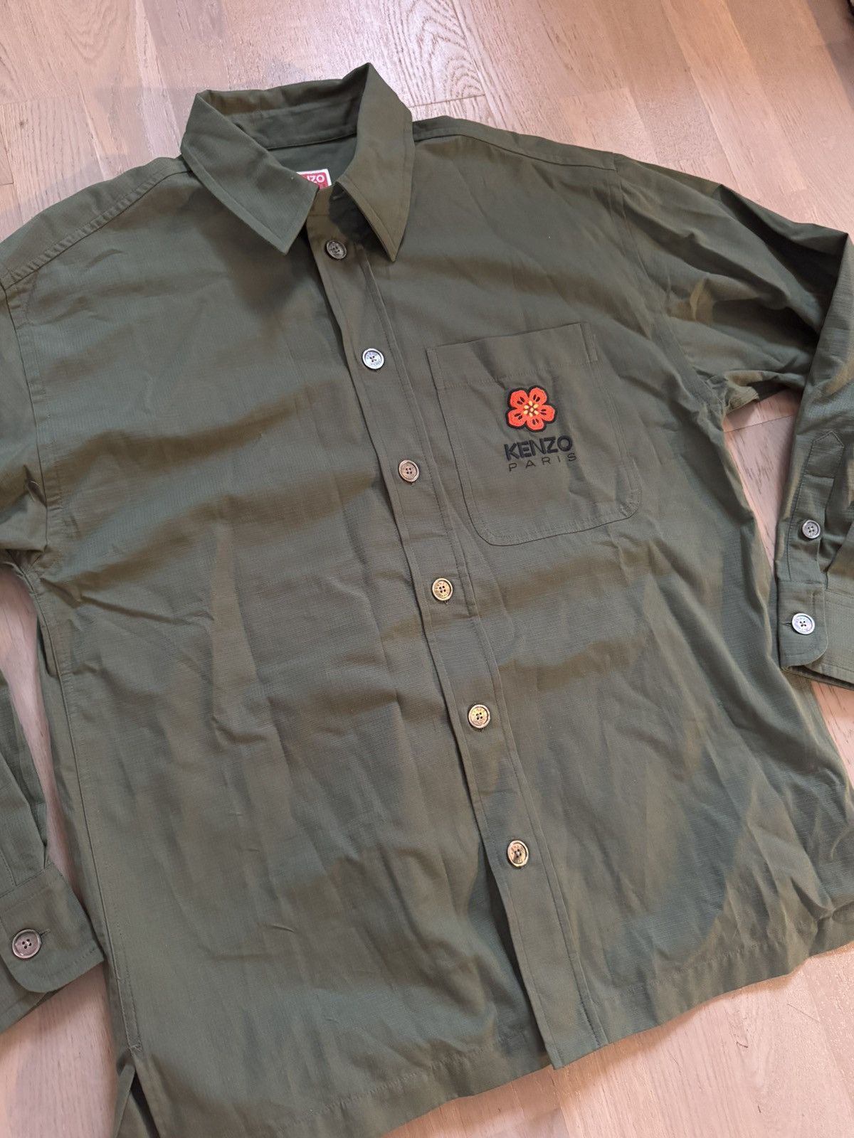 Kenzo KENZO shirt sz xs oversized See Tape MEASUREMENTS IN PHOTOS Size US XS / EU 42 / 0 - 3 Thumbnail