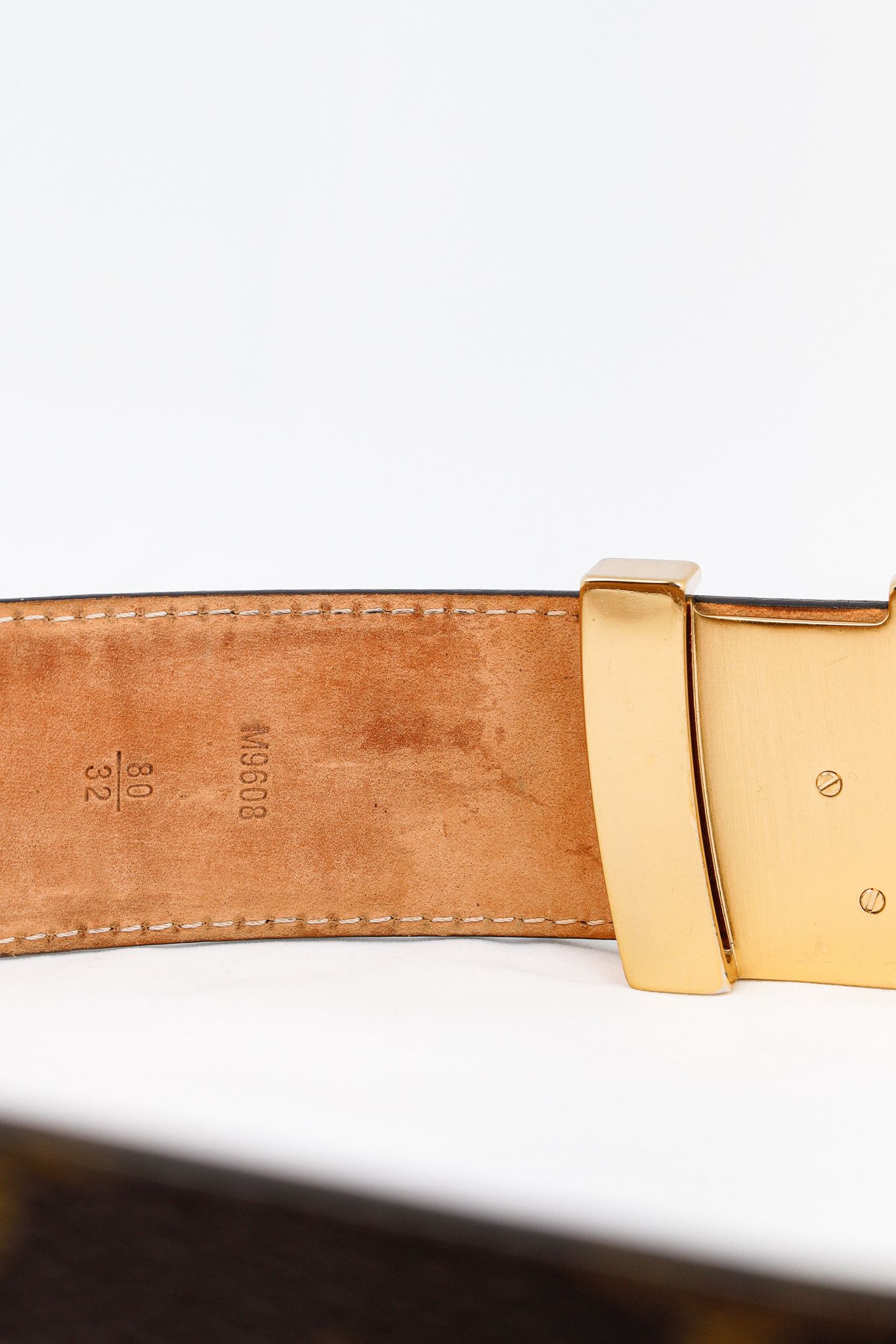 Louis Vuitton Louis Vuitton Monogram Canvas LV Initiales Belt Size ONE SIZE - 6 Thumbnail