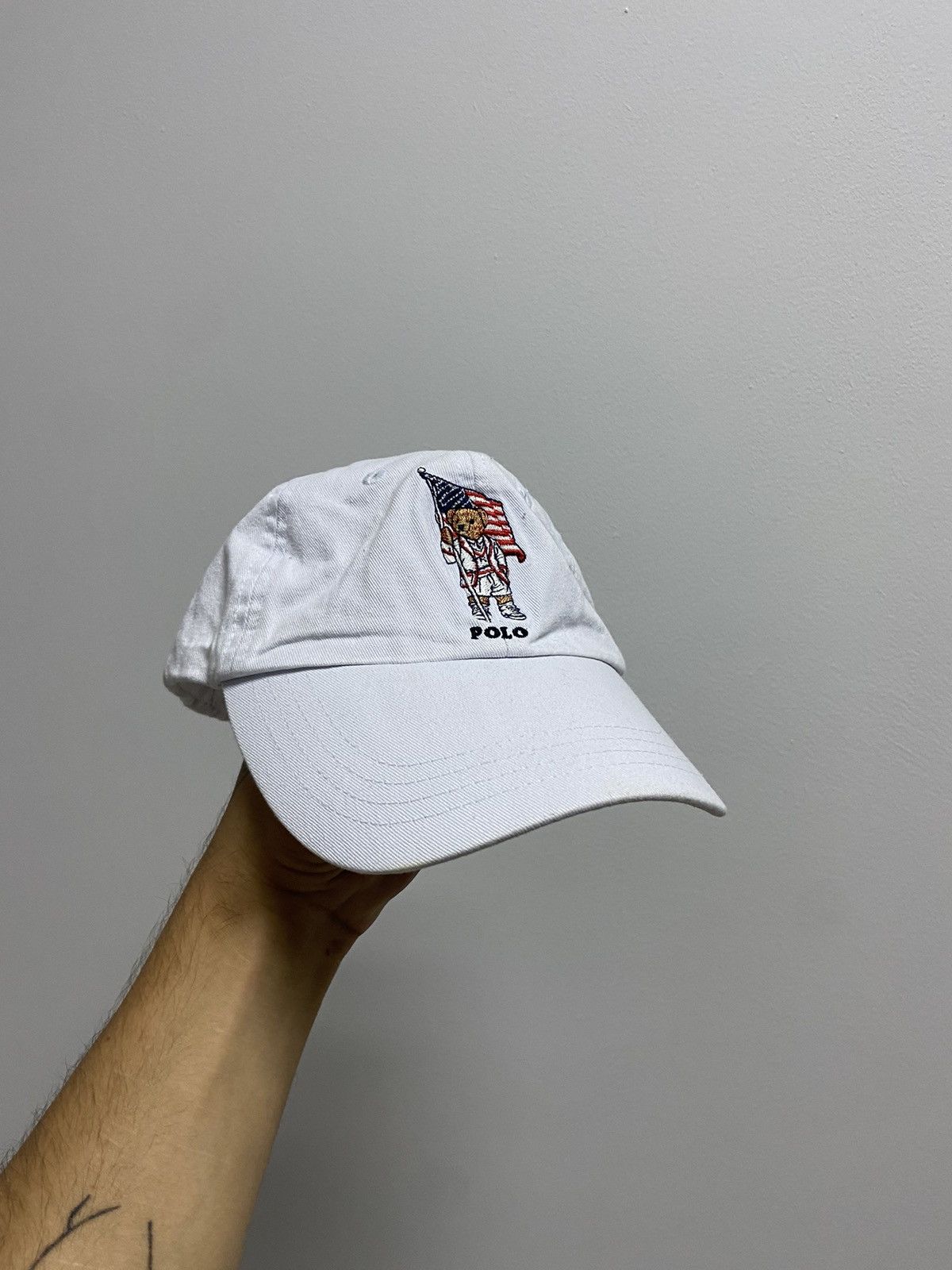 Polo Ralph Lauren × Vintage Polo Bear Ralph Lauren Cap Vintage Small Logo Skate Size ONE SIZE - 1 Thumbnail