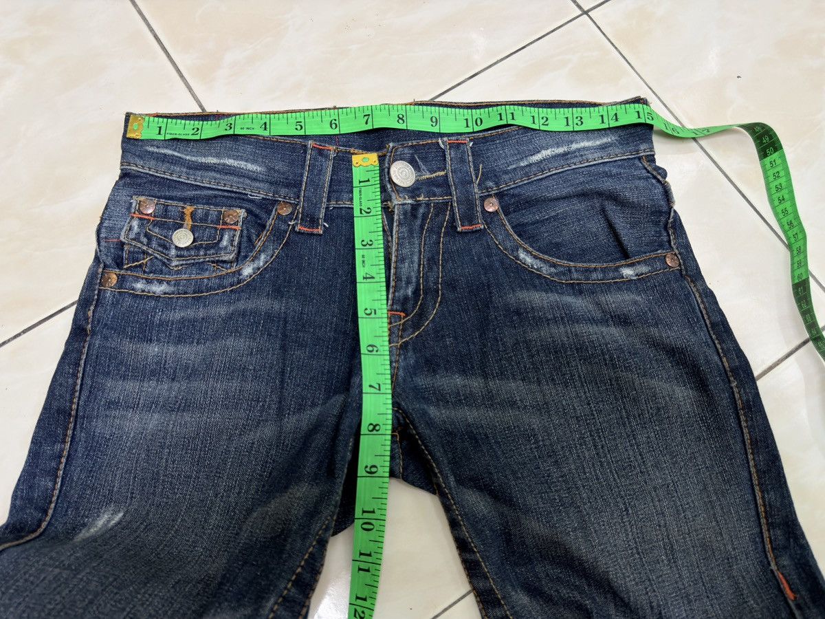 True Religion Flared TRUE RELIGION Distressed Low Rise Bootcut Denim Size US 29 - 16 Thumbnail
