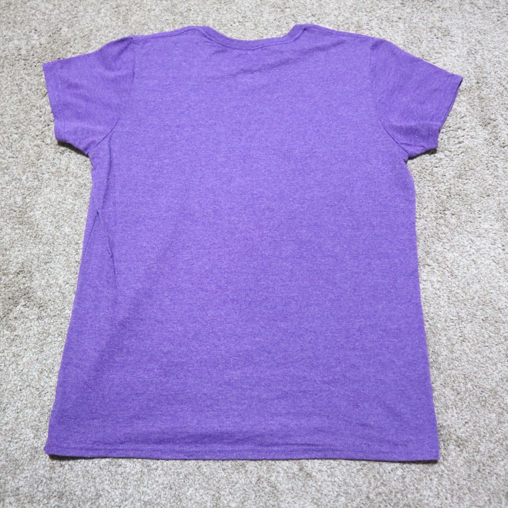 Realtree Realtree APC Purple Short Sleeve Shirt Adult Women's L Size Purple Regular Cotton Blend T-Shirt Women's Shirt 90s Graphic Style: Basic, Casual Size L / US 10 / IT 46 - 7 Thumbnail