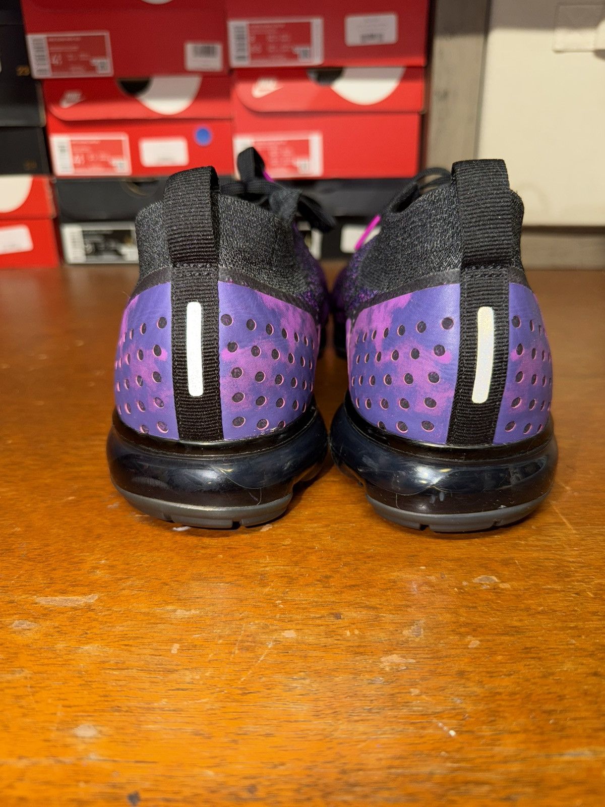 Nike Air VaporMax Flyknit 2 Night Purple size 14