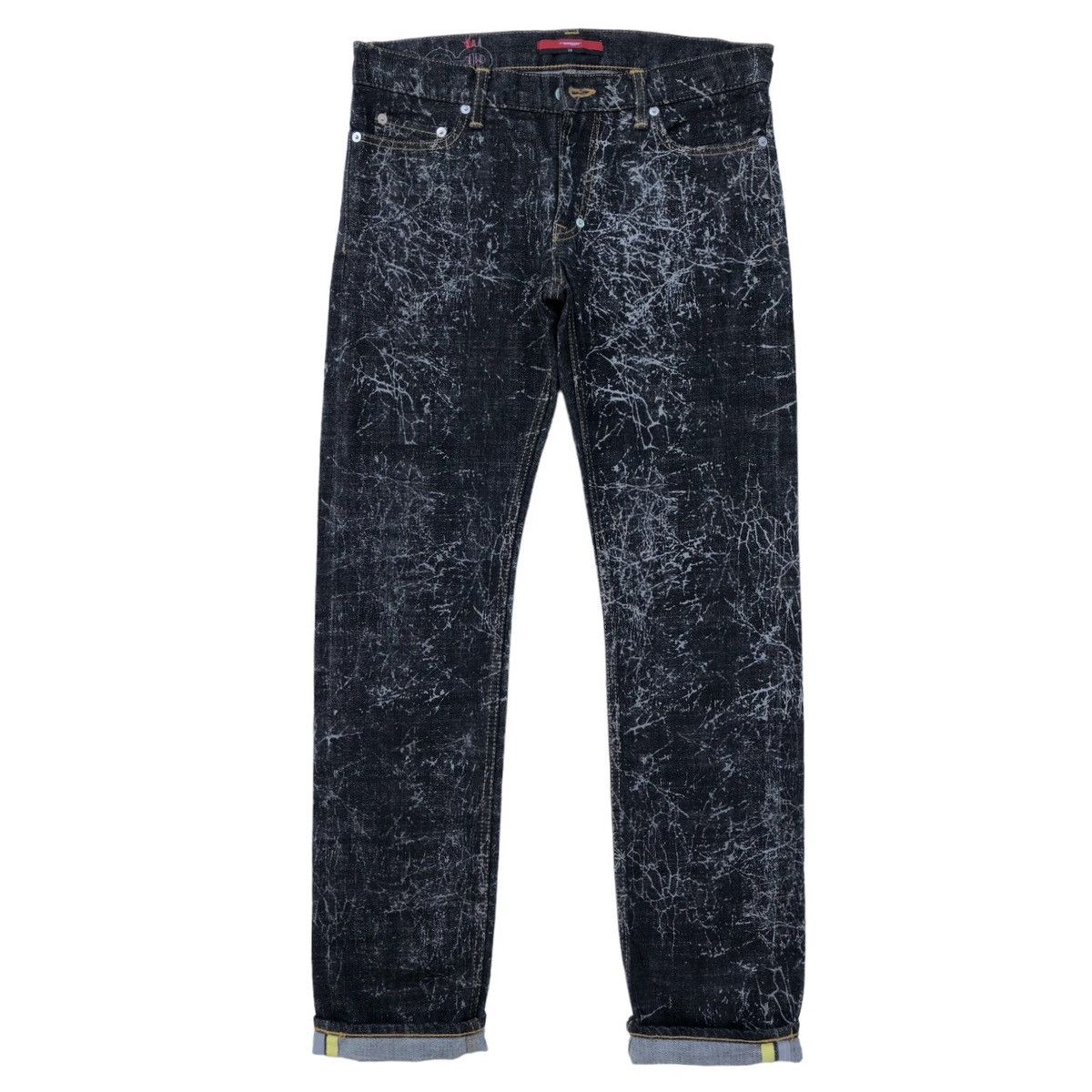 Swagger Swagger Selvedge Abstract Art Jeans Size US 30 / EU 46 - 6 Thumbnail