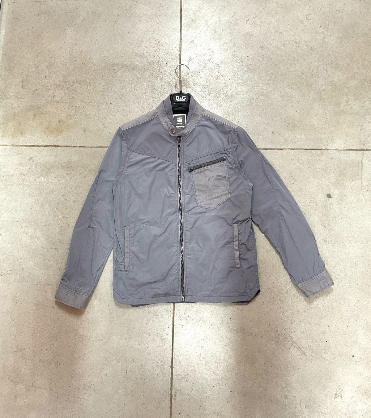 G-Star Vintage G Star Raw Arc Zip Overshirt Jacket Size US L / EU 52-54 / 3 - 3 Thumbnail