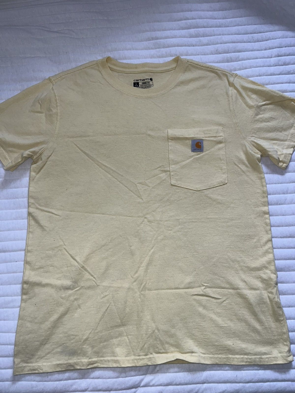 Carhartt Yellow Carhart T-shirt Size US L / EU 52-54 / 3 - 1 Thumbnail